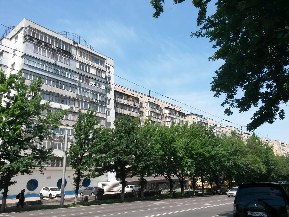 "Картина Горных Вершин" Квартира- "Mountain View" Apartment Almaty Bagian luar foto